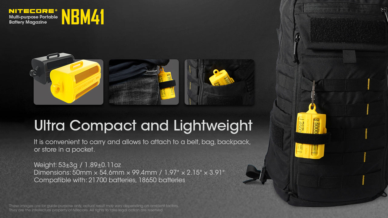 Nitecore NBM41 Black Battery Magazine
