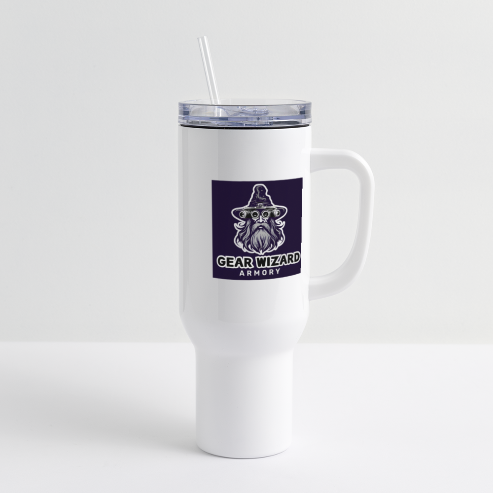 40 oz Travel Tumbler - white