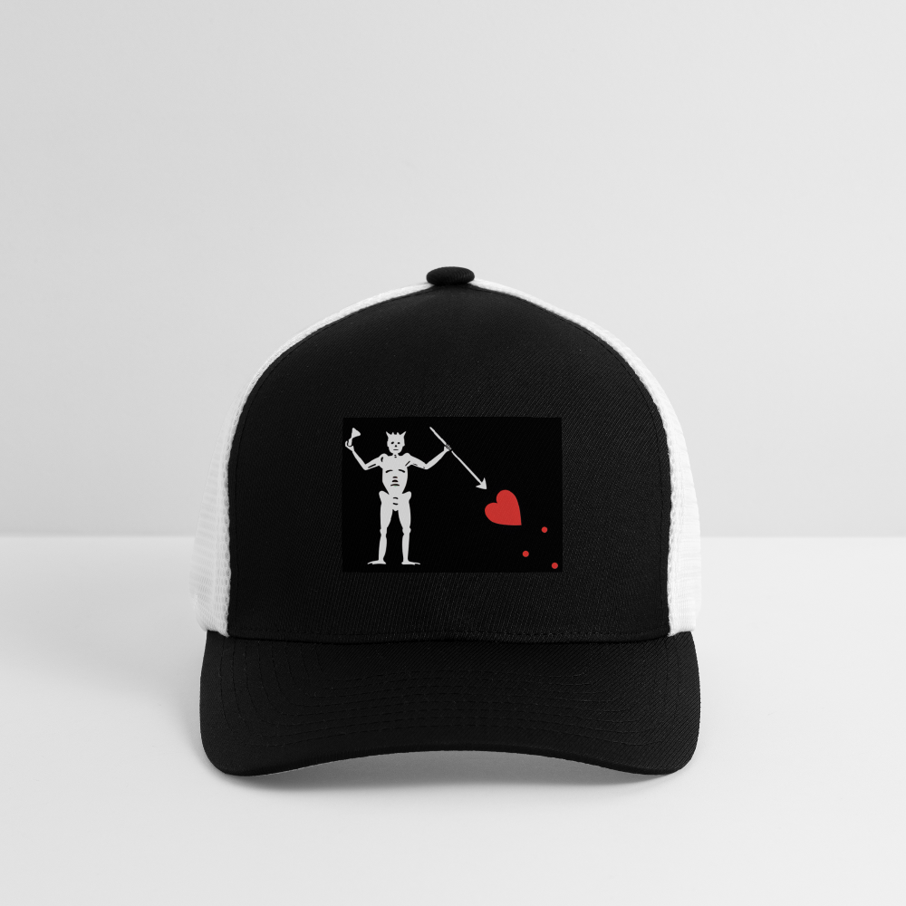 No Quarter Hat - black/white