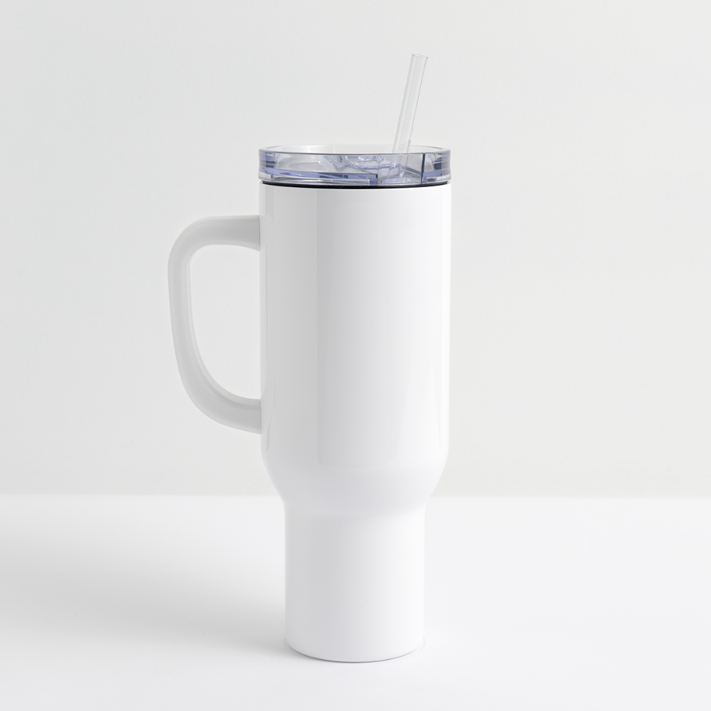 40 oz Travel Tumbler - white