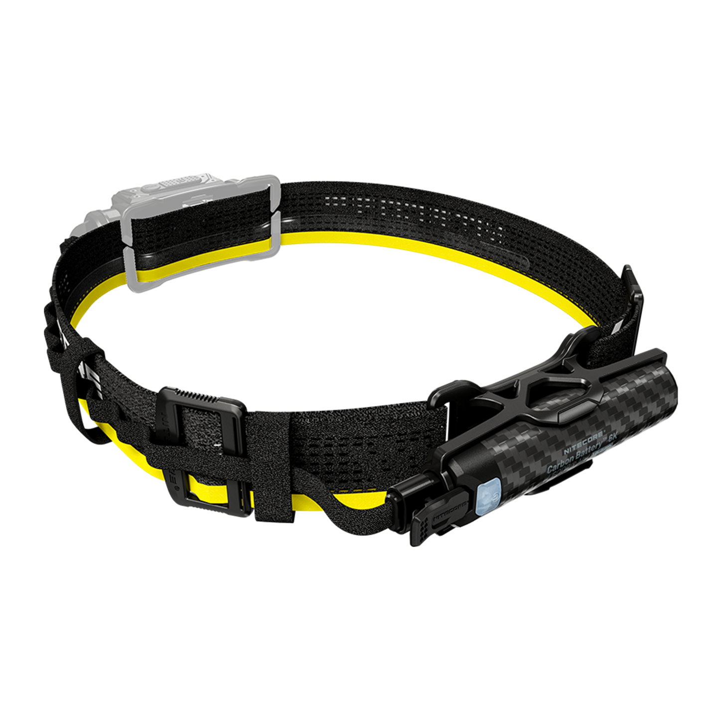Nitecore Carbon Battery 6K Extended Headlamp Runtime Kit for NU43, NU45, NU53 and HC60 UHE, HC65 UHE, HC70 UHE, and HC75 UHE Headlamps