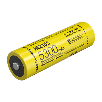 Nitecore NL2153 5300mAh Rechargeable 21700 Battery