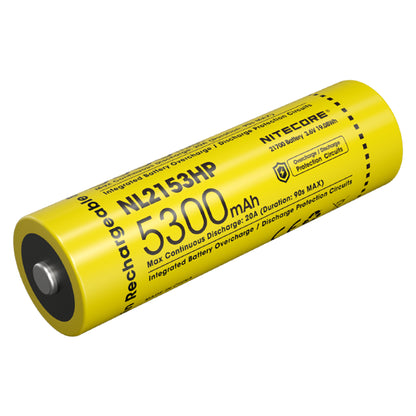 Nitecore NL2153HP 5300mAh Rechargeable 21700 Battery