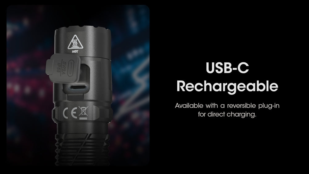 NITECORE MH12 Pro 3300 Lumen USB-C Rechargeable Flashlight — view 10