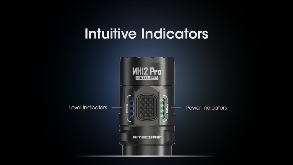 NITECORE MH12 Pro 3300 Lumen USB-C Rechargeable Flashlight — view 6