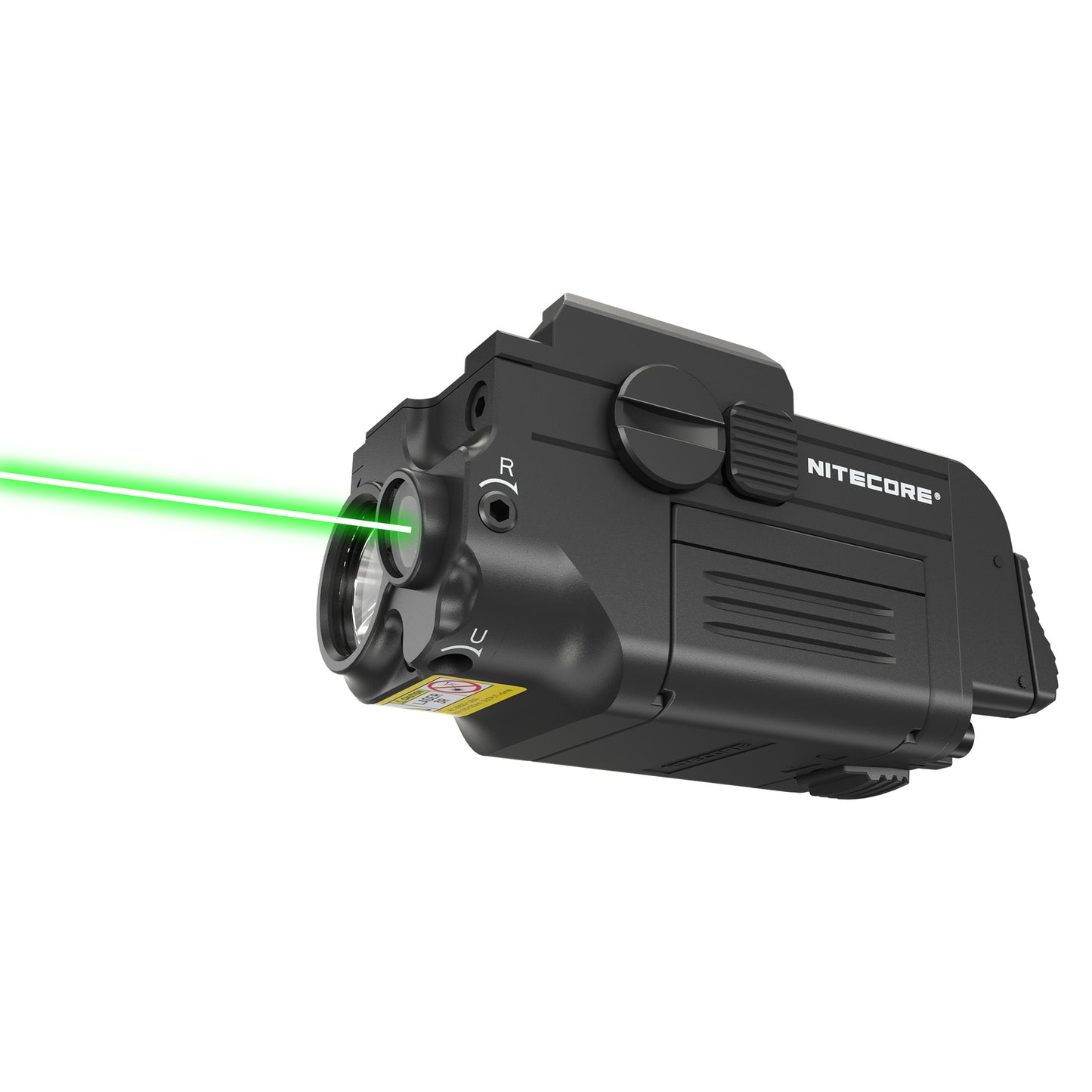 Nitecore NPL25 GL 900 Lumen Rechargeable Mounted Flashlight with Green Laser Sight