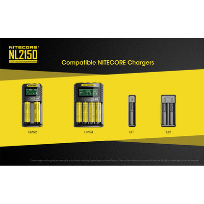 Nitecore NL2150 5000mAh Rechargeable 21700 Battery