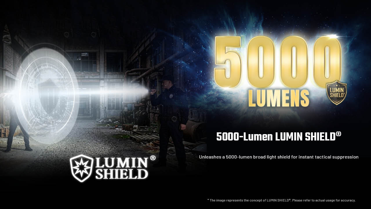 Nitecore P27iX 5000 Lumen Customizable Tactical Flashlight with Multi-Beam Modes