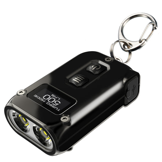 Nitecore TINI 2 500 Lumen Rechargeable Keychain Flashlight (Stainless Steel)