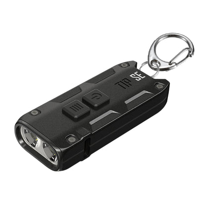 Nitecore Tip SE 700 Lumen Rechargeable Keychain EDC Flashlight, Black