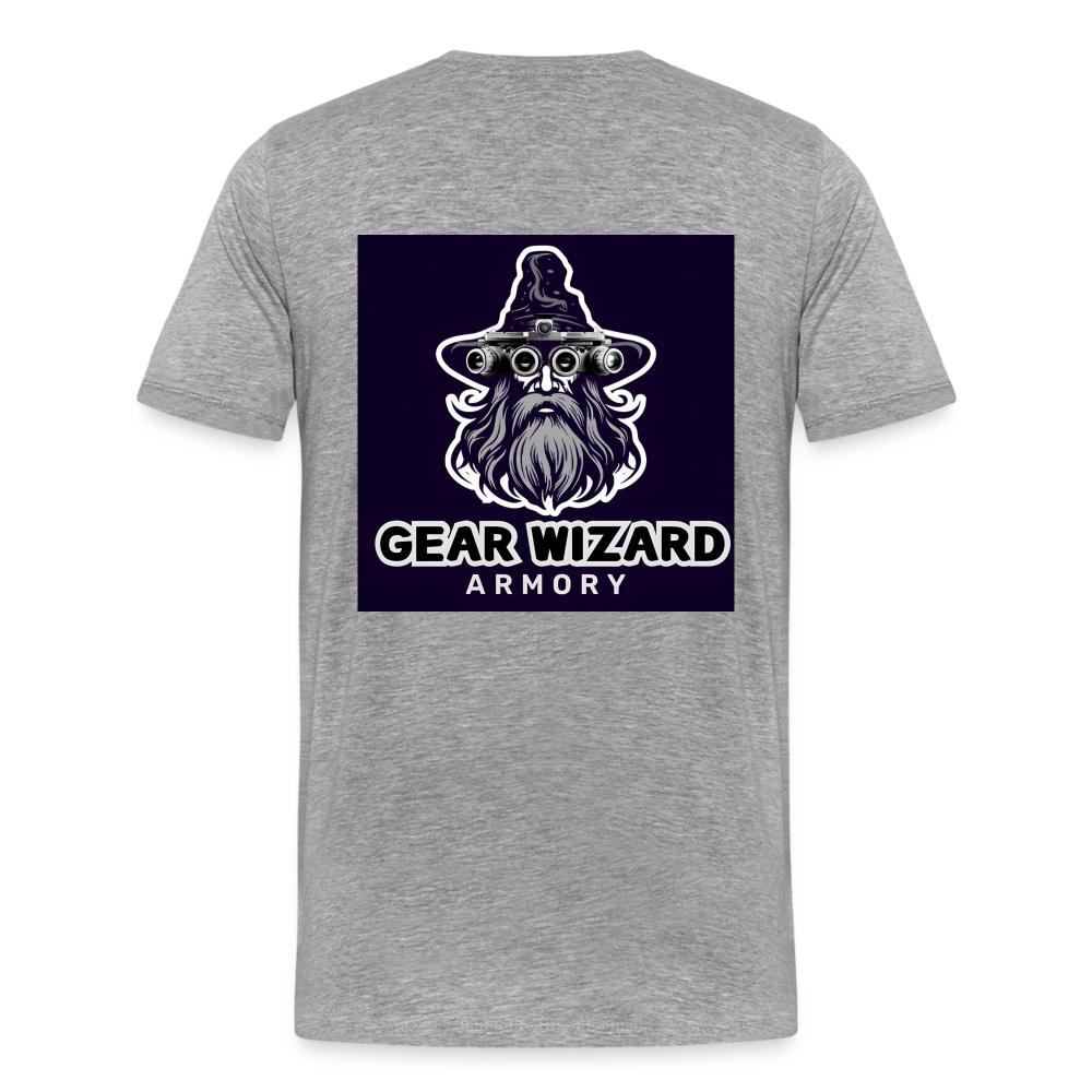 Gear Wizard Armory T Shirt V.1 - heather gray