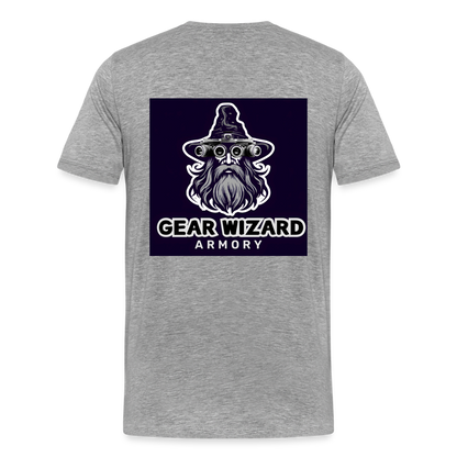 Gear Wizard Armory T Shirt V.1 - heather gray