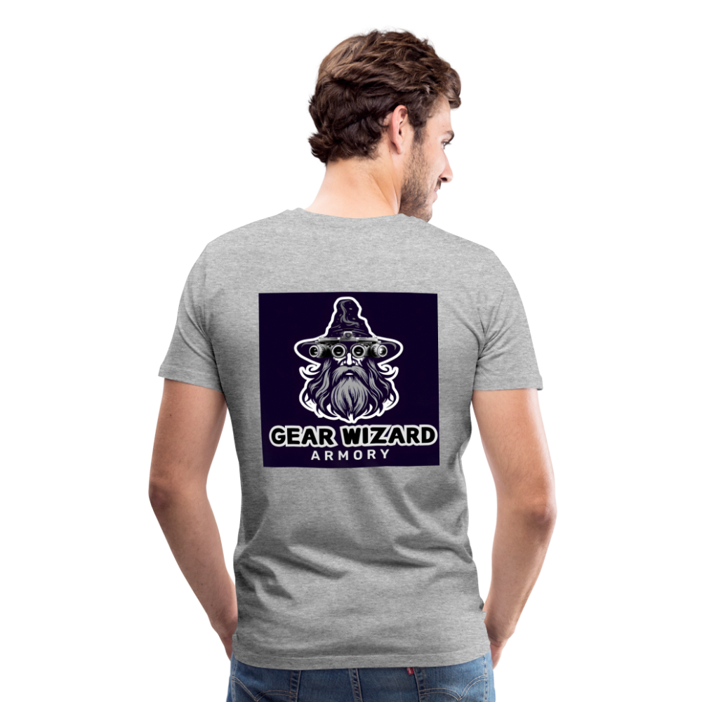 Gear Wizard Armory T Shirt V.1 - heather gray