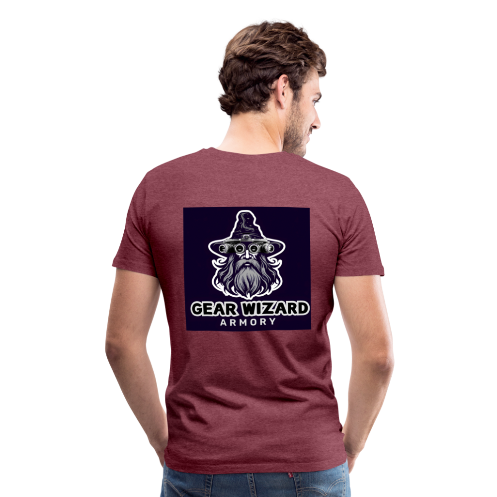 Gear Wizard Armory T Shirt V.1 - heather burgundy