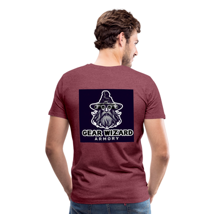 Gear Wizard Armory T Shirt V.1 - heather burgundy