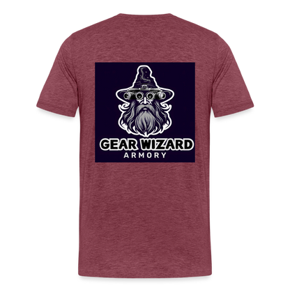 Gear Wizard Armory T Shirt V.1 - heather burgundy