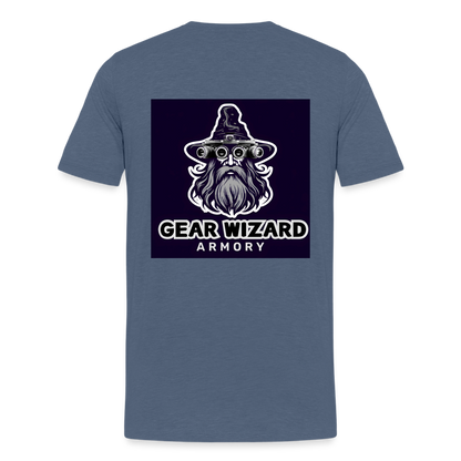 Gear Wizard Armory T Shirt V.1 - heather blue