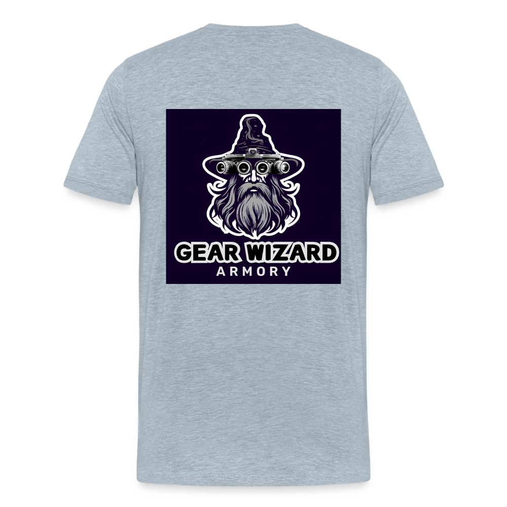 Gear Wizard Armory T Shirt V.1 - heather ice blue