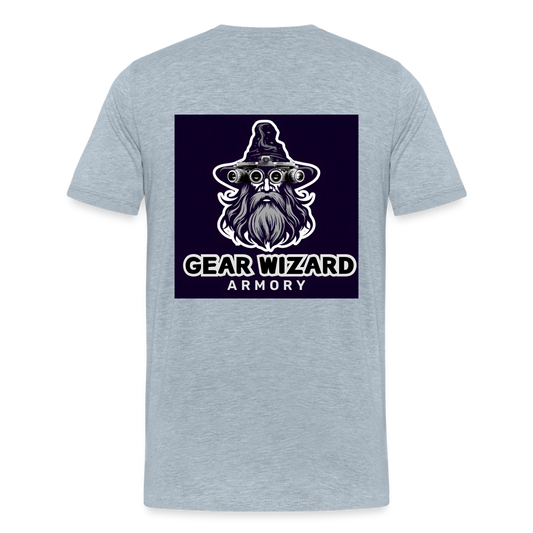 Gear Wizard Armory T Shirt V.1 - heather ice blue