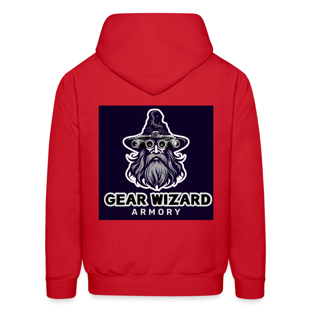 Gear Wizard Armory Hoodie V1 - red