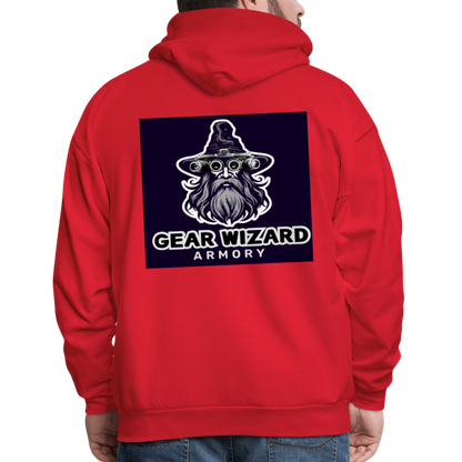 Gear Wizard Armory Hoodie V1 - red