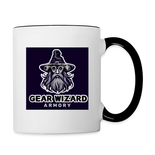 Gear Wizard Armory Coffee Mug V1 - white/black