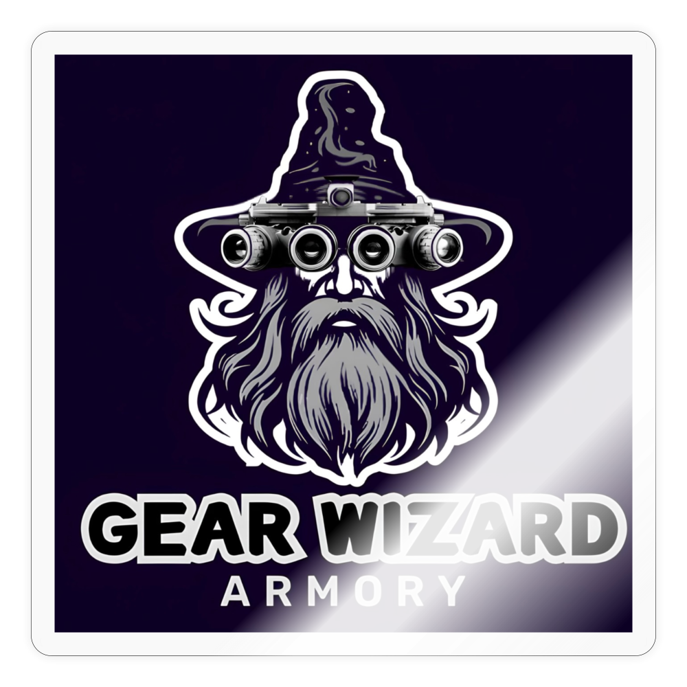 Gear Wizard Armory Sticker V1 - transparent glossy